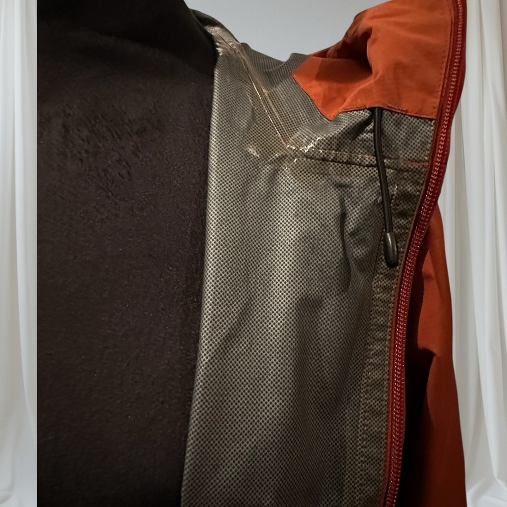 Fox Racing Moto Ranger Packable Rain Jacket - Small Orange Rust - Picture 8 of 8